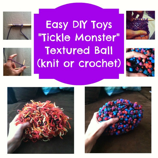 DIY Toys — “Tickle Monster” Sensory Ball | entropy